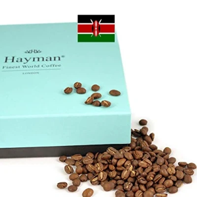 Abbildung von 100% Kamwangi AA Kirinyaga Kaffee aus Kenia Geröstete Bohnen Röststufe: Mittlere, Anzahl von Einheiten: 1 x 340g/12oz