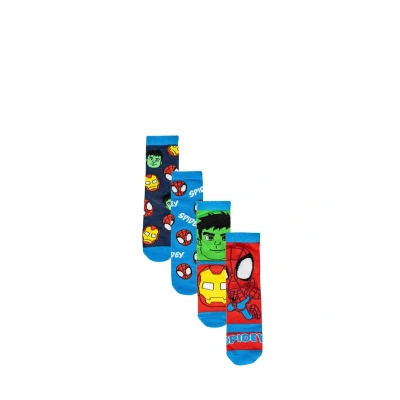 Abbildung von CERDÁ LIFE&#039;S LITTLE MOMENTS Unisex Kinder Pack Calcetines 4 Piezas Spidey Socken, bunt, 27 30