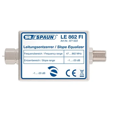 Abbildung von Spaun LE 862 FI Leitungsentzerrer Silber