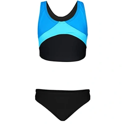 Abbildung von Aquarti Bustier Bikini Mädchen Sport Racerback &amp; Bikinislip