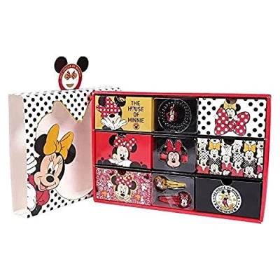 Abbildung von CERDÁ LIFE&#039;S LITTLE MOMENTS Caja Accesorios Pelo Niña De Minnie Mouse Licencia Oficial Disney, color Multicolor, Extra Large