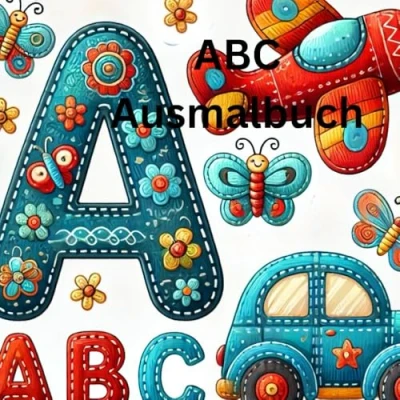 Abbildung von ABC Ausmalbuch Spielerisch das Alphabet lernen mit Spaß am Malen: Lernbuch Ausmalbildern