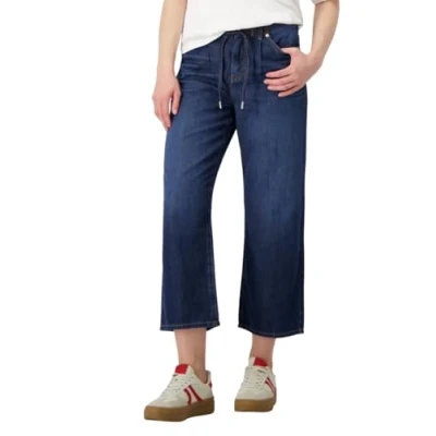 Abbildung von Monari Culotte Hose Lyocell 64cm Mit Gürtelschlaufen