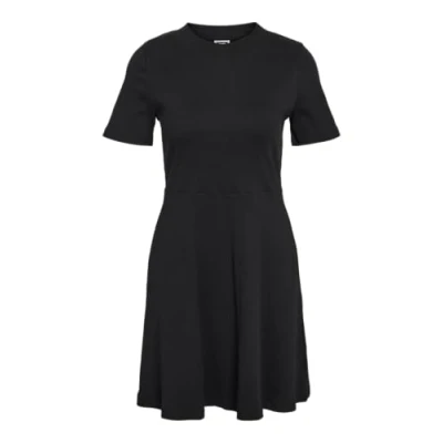 Abbildung von Noisy May Nmelinor Skater Dress Strickkleid, Damen, Größe: Large, Black