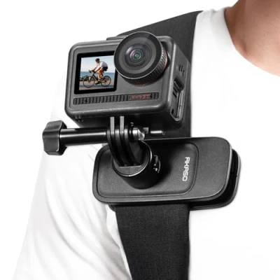 Abbildung von AKASO Schnellverschluss Magnetischer Universal Rucksackclip für GoPro Hero 13 12 11 10 9 /EK7000/EK7000 Pro/Brave 4/Brave 4 7 LE/Brave 7/Brave 8 Action Cam