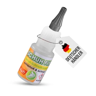 Abbildung von Langlauf Schuhbedarf Klebstoff Schuh Fix PRO Schuhschnellkleber 25g Extra Stark &amp; Wasserfest, (1 tlg)