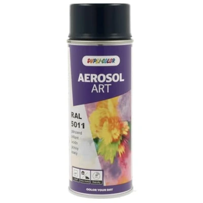 Abbildung von DUPLI COLOR 787829 AEROSOL ART RAL 5011 stahlblau glänzend 400 ml