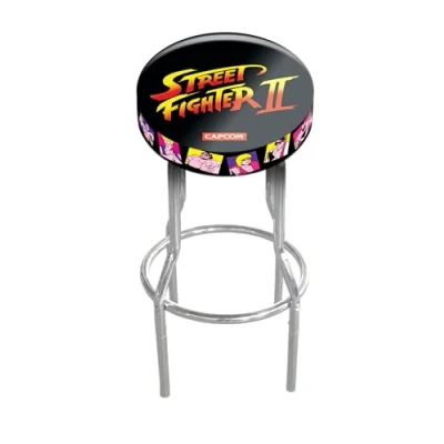Abbildung von Arcade1UP Hocker aus Metall Street Fighter II