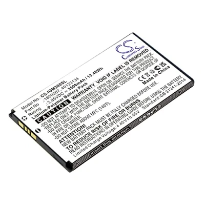 Abbildung von TCTK akkus Kompatibel mit [Inseego] 5G MiFi M2000, M2100, M3000, M3000B, M3100, X Pro Ersetzt 1600007,