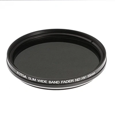 Abbildung von Ruili Schlank Fader Variable ND Filter einstellbar Neutrale Dichte 55mm, ND2 to ND400,55mm Kamera