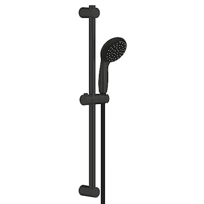 Abbildung von Grohe Vitalio Start 100 Brausestangenset Mattschwarz
