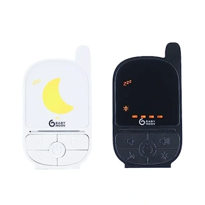 Abbildung von Babymoov Babyphone Handy Care Sleep Technology, Nachtlicht, Gegensprechfunktion, 500m Reichweite