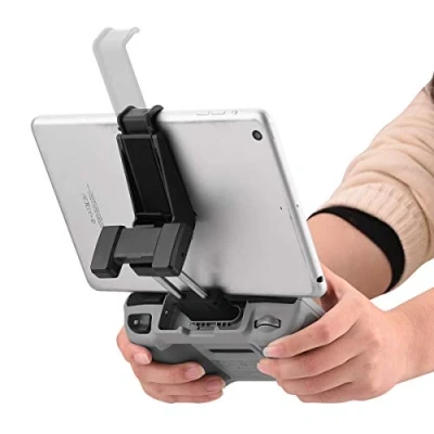 Abbildung von HeiyRC Verstellbare Tablet Halterung für DJI Neo/Mini 4K/Mini 4 Pro/Mini 2/Mini 3/AIR 3/2S/Mavic 3 Drohne Fernbedienung 7 10,5 Zoll Clip Ständer iPad Mini/Air Zubehör