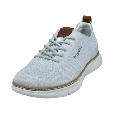 Abbildung von bugatti Sneaker low, Herren, Größe: 40, Weiß Schuhe