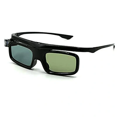 Abbildung von 3D Brille, Aktive Shutterbrille Wiederaufladbare Brillen, Geeignet für DLP Link Projektor Acer BenQ Optoma Viewsonic Philips LG Infocus NEC Jmgo Vivitek Cocar Toumei 1 Stück