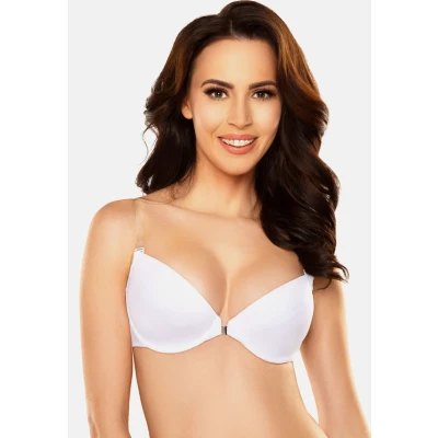 Abbildung von Vivisence trägerloser/variabler BH, Damen, Größe: 85C, White