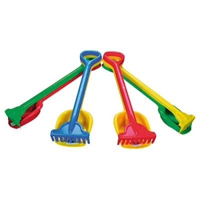 Abbildung von SIMBA Sandform Set Outdoor Spielzeug Rechen Schaufel zufällige Auswahl 107124115