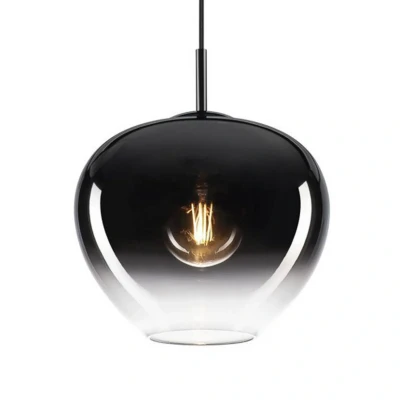 Abbildung von SLV PANTILO Convex 29, Indoor Pendelleuchte E27 Chrom, 1003443, 29 cm ø