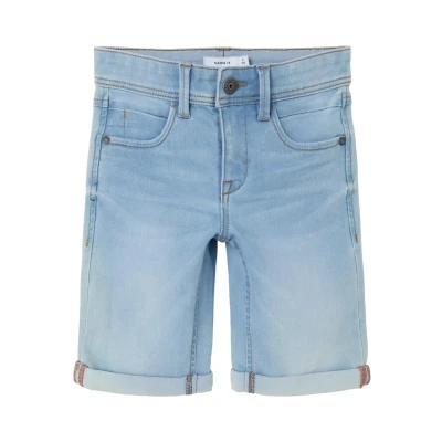 Abbildung von Name it Nkmsofus Jeans Shorts für Kinder, Größe: 92, Light blue denim