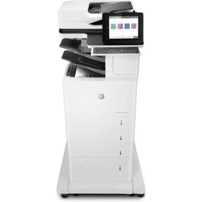 Abbildung von Jetzt 3 Jahre Garantie nach Registrierung GRATIS HP LaserJet Enterprise Flow M635z Laser Multifunktionsgerät s/w