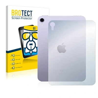 Abbildung von BROTECT Schutzglas für Apple iPad Mini 6 WiFi Cellular 2021 (Rückseite, Gen.) Schutzfolie Panzer Folie Glas [Extrem Kratzfest 9H,