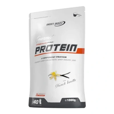Abbildung von Gourmet Premium Pro Protein French Vanilla 1000 g Zipp Beutel