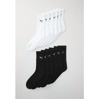 Abbildung von Puma CREW 12 PACK Unisex Sportsocken, Größe: 35 38, Black/white