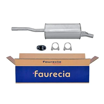 Abbildung von HELLA 8LD 366 034 051 Endschalldämpfer hinten mit Anbauteilen DACIA: Logan I MCV, Pickup, Express