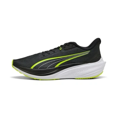 Abbildung von Puma Darter PRO Laufschuh Straße, Größe: 44.5, Black yellow alert white Schuhe