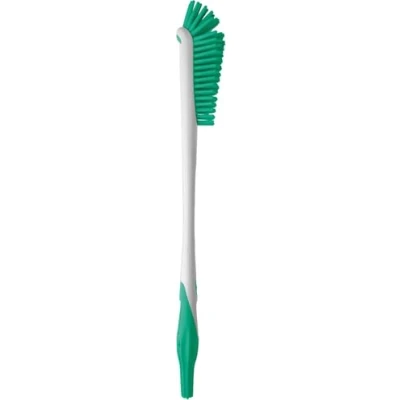 Abbildung von MAM Soft Brush Flaschenbürste mit extra weichen Borsten, Bürste passend für jede Flaschenform, spezieller Saugerbürste die Reinigung von Saugern, 0+ Monate, blau