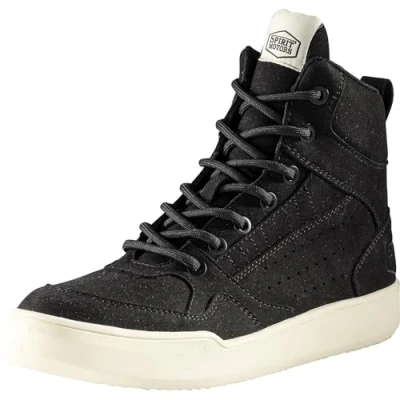 Abbildung von Spirit Motors Billy Winker Motorradschnürstiefel kurz schwarz 47 Herren