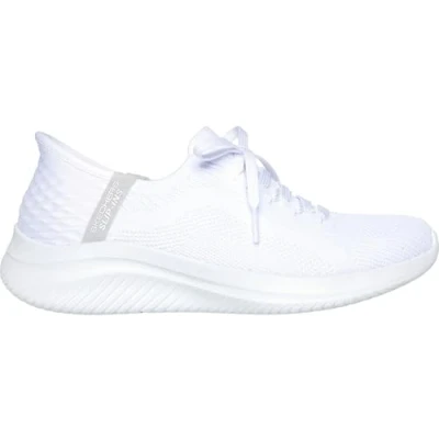 Abbildung von Skechers Hands Free Slip Ins Ultra Flex 3.0 Brilliant Path Damen Sneaker, Weiss/opulenter Garten, 39 EU Weit