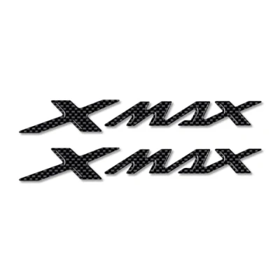 Abbildung von labelbike 2 3D Gelharz Aufkleber geschrieben Xmax Scooter kompatibel mit Yamaha X MAX ab 2010