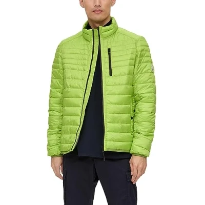 Abbildung von s.Oliver Steppjacke mit Label Patch limettengrün M