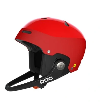 Abbildung von POC Artic SL MIPS Ski und Slalomhelm mit zusätzlichen Schutzbereichen für maximalen Schutz Komfort einem komplett anpassbaren abnehmbaren Kinnbügel