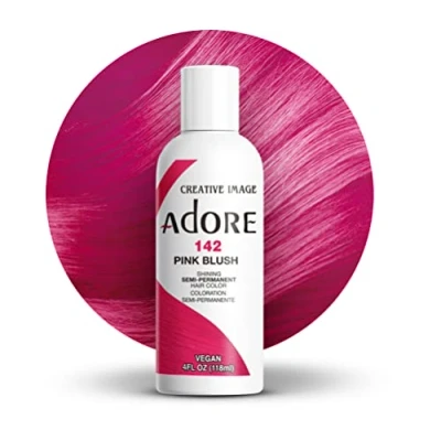 Abbildung von Adore Shining Semipermanente Haarfarbe, 142 Pink Blush
