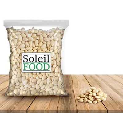 Abbildung von SoleilFOOD Mandeln blanchiert ganz Mandel ungeschält kalifornische Mandelkerne ohne Haut