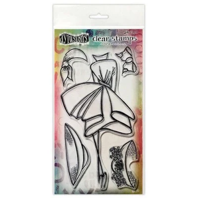 Abbildung von Ranger Dylusions Couture Clear Stamps Walk In The Park