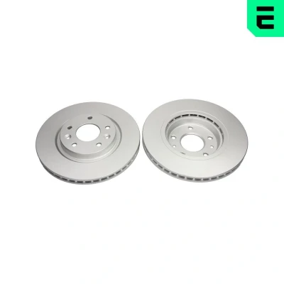 Abbildung von OPTIMAL BS 9246C Bremsscheibe Vorderachse 296 26 5/7 Belüftet beschichtet NISSAN: X Trail, Qashqai 2, Leaf I, RENAULT: Kadjar