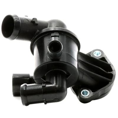 Abbildung von METZGER 4006161 Kühlwasserthermostat 87 mit Dichtung Kunststoff VOLKSWAGEN: Golf 6, Passat B6 Variant, Plus / Crossgolf, AUDI: A3 Schrägheck