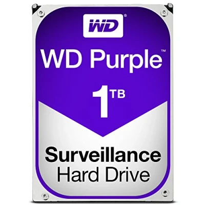 Abbildung von Western Digital WD Purple 1TB 64MB 3.5 Zoll SATA Interne Surveillance Festplatte