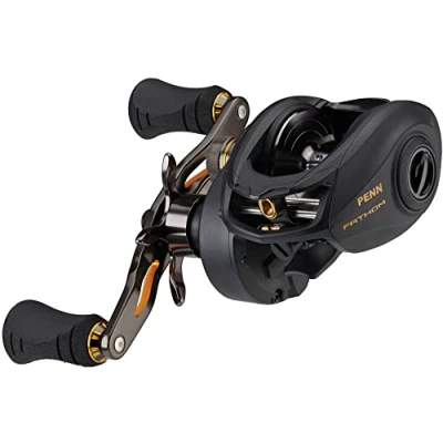 Abbildung von Penn Fathom® Low Profile Baitcaster Rolle 300 RH Multirolle