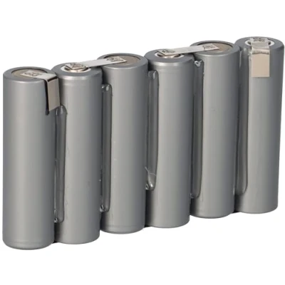 Abbildung von 7,2V 2200mAh Akkupack Mignon Industrie Akkus NiMH mit Lötfahne Akku