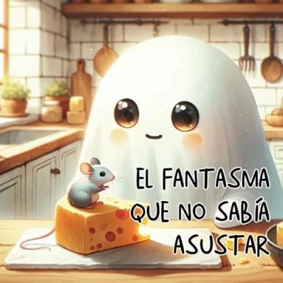 Abbildung von El Fantasma que no sabía asustar Cuento Infantil Inspirador y Educativo sobre Autoestima Amistad Letra en Mayúsculas: para Niños ... con Moraleja (Cuentos infantiles ilustrados)