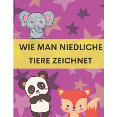Abbildung von wie man niedliche Tiere zeichnet: Lernen, zeichnet eine einfache Anleitung zum Zeichnen niedlicher für Kinder