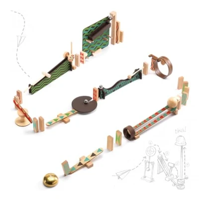 Abbildung von Djeco ZIG &amp; GO Murmelbahn für Kinder, Größe: One Size, Multicoloured