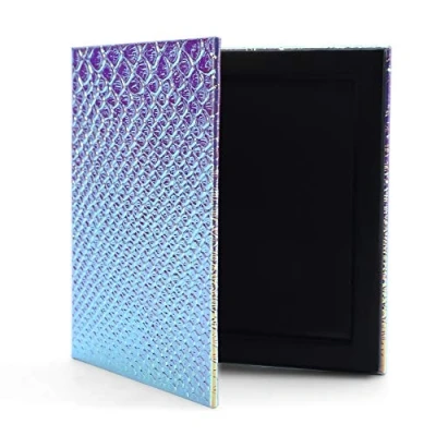 Abbildung von Leere Magnetische Kosmetikpalette Griden Lidschattenpuder DIY Make up Aufbewahrungsbox, Lidschatten Box Fischschuppen Aufbewahrungsbox Halter