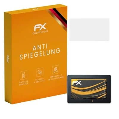 Abbildung von atFoliX Panzerfolie kompatibel mit Blackmagic Design Video Assist 5 Inch Schutzfolie, entspiegelnde und stoßdämpfende FX Folie