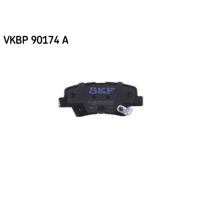 Abbildung von SKF VKBP 90174 A Bremsbelagsatz mit akustischer Verschleißwarnung HYUNDAI: i40 Kombi, Limousine, KIA: SOUL 2, SSANGYONG: Korando III SUV