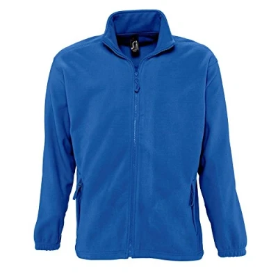 Abbildung von Sols Herren Outdoor Fleece Jacke North (2XL) (Königsblau)